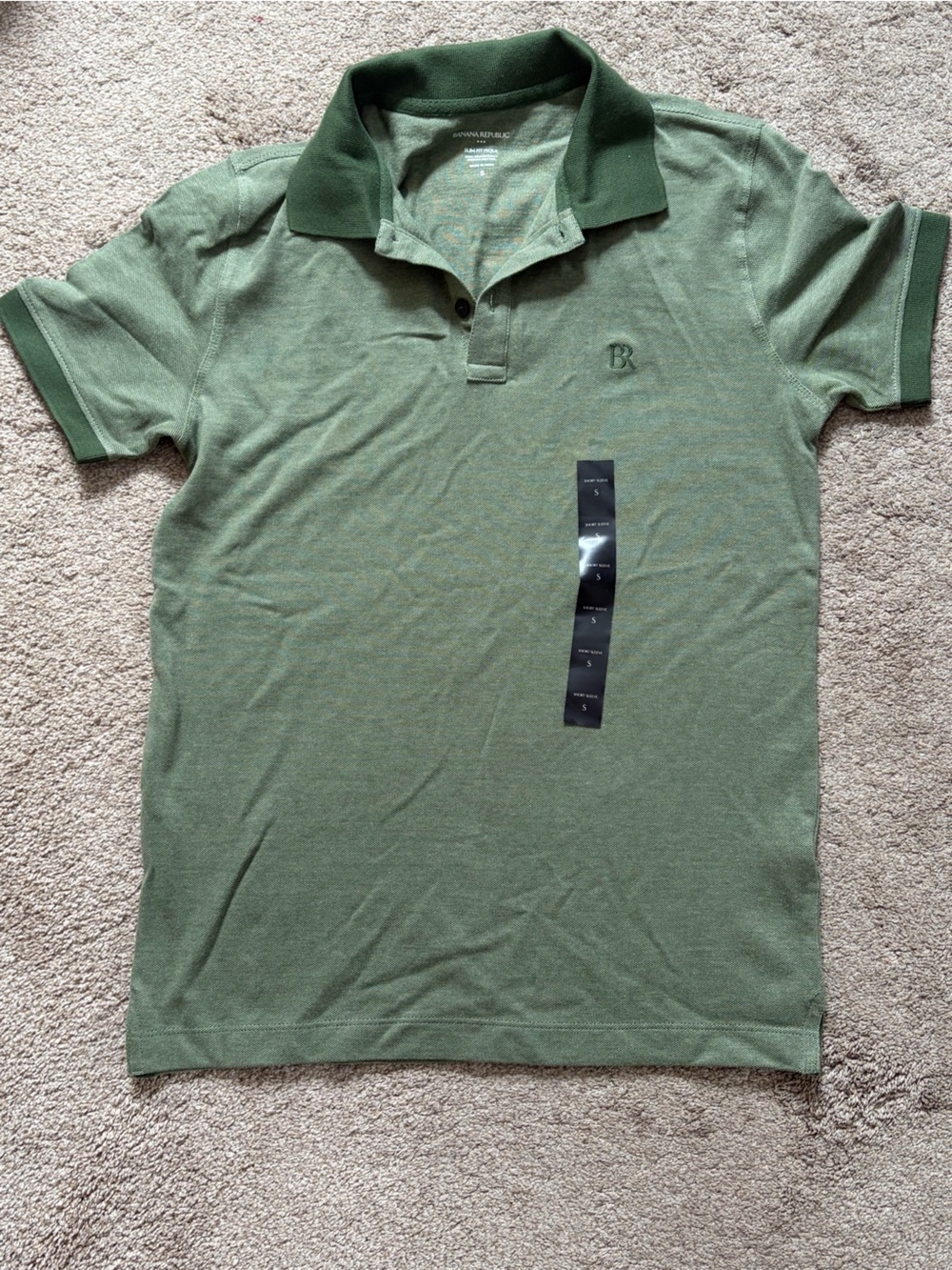 Banana Republic Green Polo Shirt